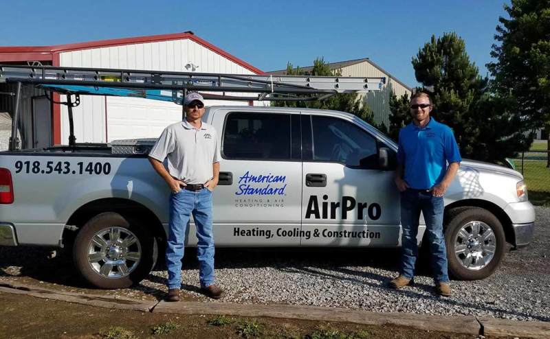 Shane & Dustin, Owners Of Airpro Heating Cooling & Construction