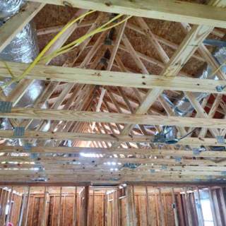 Ductwork In Rafters